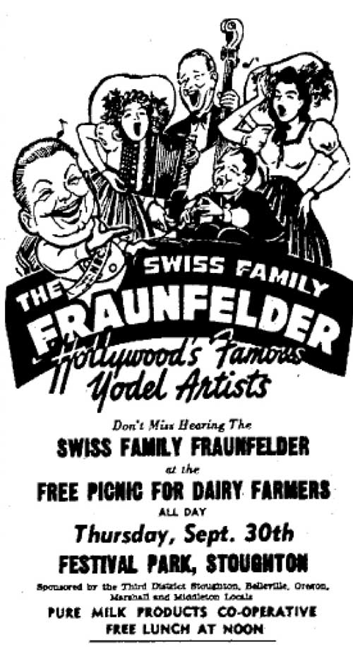Wisconsin State Journal Ad, 1948
