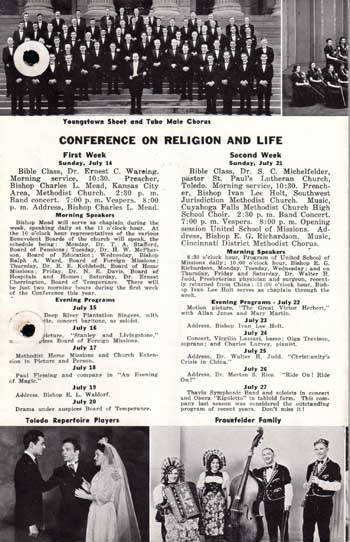 Religion and Life Brochure, 1940