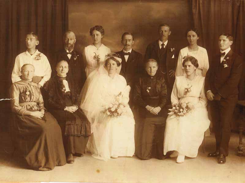 Mama & Papa Frauenfelder Wedding, 1918