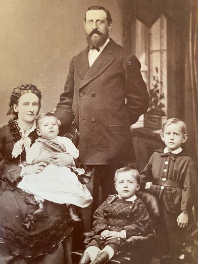 Gottlieb A.E. and Anna Muecke, 1874, San Francisco Gottlieb A.E. and Anna Muecke, 1874, San Francisco